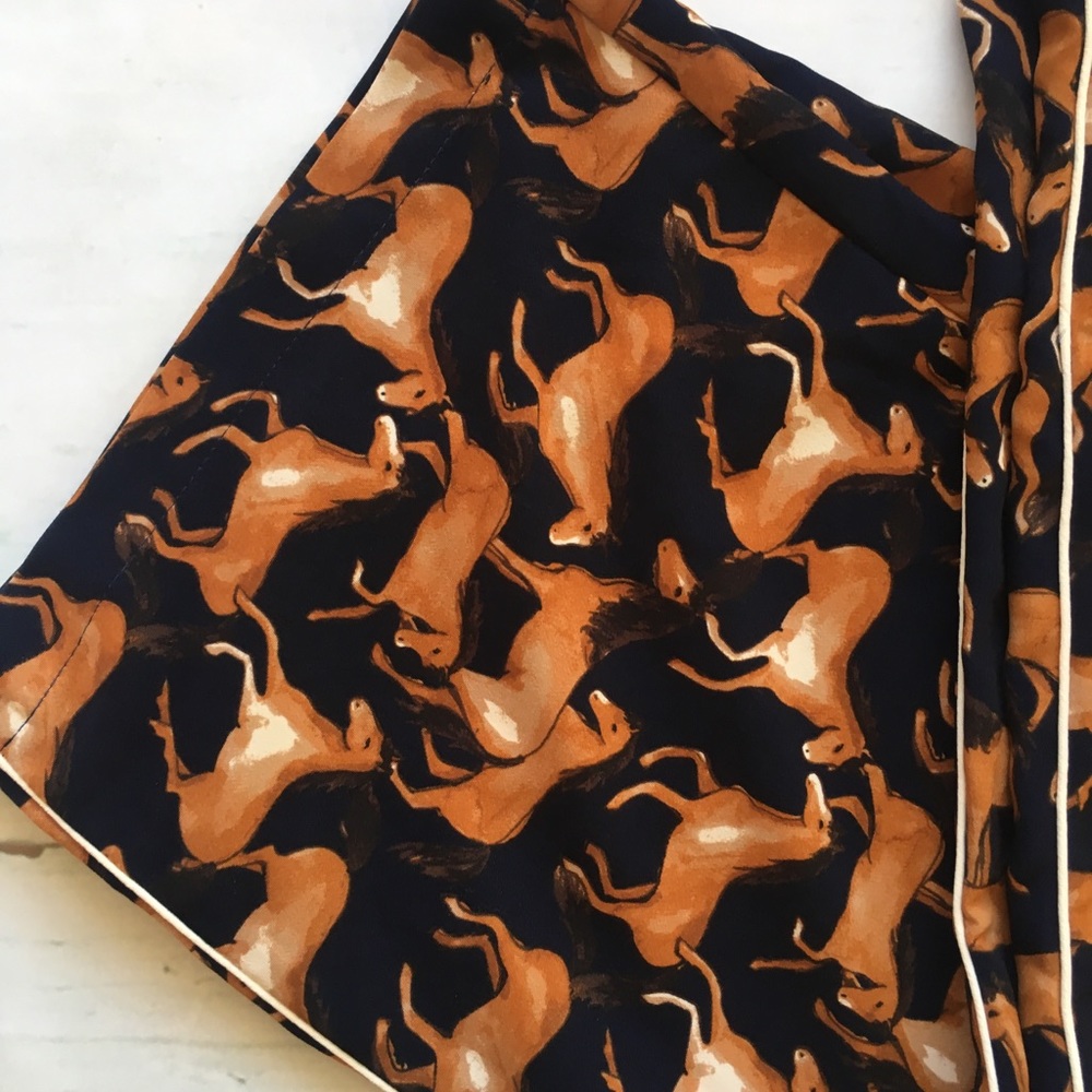 Asos Monki Graphic Horse Wide Leg Pant - Picture 4 of 12